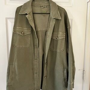 Olive Green Woman's Jacket